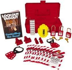 NMC - 30 Piece Electrical Lockout Kit - Comes in Tool Box - All Tool & Supply