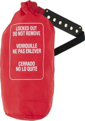 NMC - Black, Orange, Red and White, Nylon Plug and Hoist Control Cover - Compatible with Lockout Padlock - All Tool & Supply