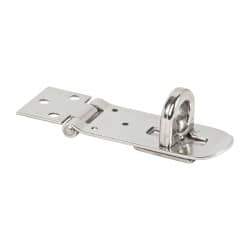 Sugatsune - 1-1/2" Wide, Screw Down Hasp - Stainless Steel - All Tool & Supply