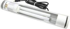 Electrix - 13 NEMA Rated, 18 Watt, Tube Machine Light - Bracket Mount, 9 Ft. Cord, 17 Inch Tube, Integrated Ballast, Black - All Tool & Supply