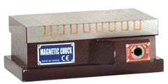 Value Collection - Standard Pole Rectangular Permanent Magnetic Block Chuck - 24" Long x 8" Wide x 2.874" High - All Tool & Supply