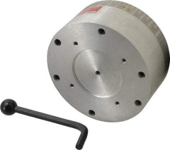 Suburban Tool - Fine Pole Round Permanent Magnetic Rotary Chuck - 6-1/4" Wide x 2-15/16" High, Ceramic - All Tool & Supply