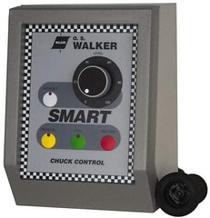 Walker - 300 W, 110 V Electromagnetic Chuck Variable Power Control - Automatic Release, 115 V, DC Max Output Voltage - All Tool & Supply