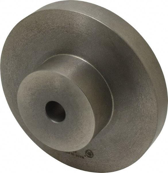 Bison - Adapter Back Plate for 8" Diam Self Centering Lathe Chucks - 0.98" Through Hole Diam, 4.02mm ID, 8.3" OD, 1.18" Flange Height, Cast Iron - All Tool & Supply