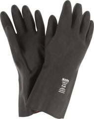 MAPA Professional - Size XL (10), 14" Long, 30 mil, Unsupported, Neoprene Chemical Resistant Gloves - Exact Industrial Supply