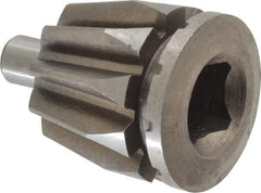 Bison - Forged Steel Lathe Chuck Pinion - 6" Chuck Diam Compatible, 1.1" OD - All Tool & Supply