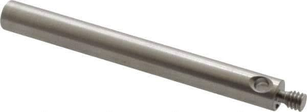 Fowler - M2 Female and Male Connection, 3mm Stem Diameter, Stainless Steel, CMM Stylus Extension - 30mm Overall Length, 4mm Outer Diameter, For Use with CMM Touch Trigger Probes - All Tool & Supply