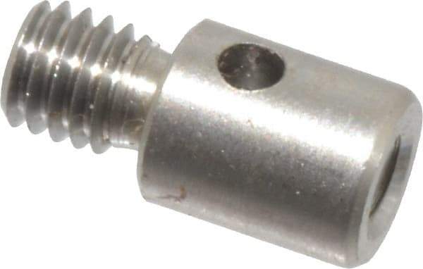 Fowler - M3 Female, M2 Male, Stainless Steel, CMM Thread Adapter - 5mm Long - All Tool & Supply