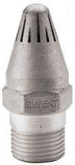 Silvent - Blow Gun High Force Nozzle - 3/8 MPT, 1.81" Hose Length, Aluminum, 145 psi, 238°F - All Tool & Supply