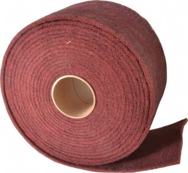 3M - 30' Long x 6" Wide Nonwoven Roll - Very Fine Grade, Purple, Aluminum Oxide - All Tool & Supply