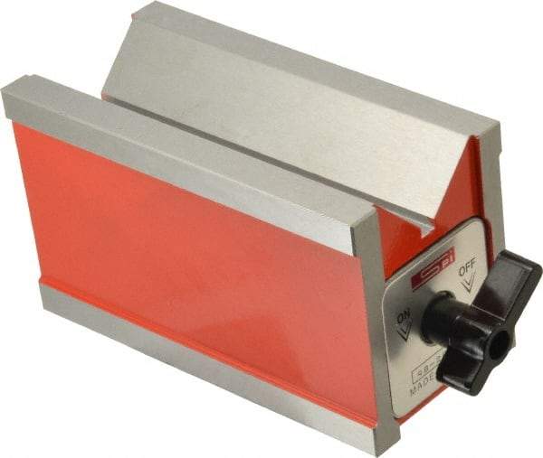 SPI - 38mm Max Capacity, 90° Angle, V-Block - 5" Long x 2-3/8" Wide x 2-7/8" High, Sold as Individual - All Tool & Supply