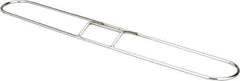 PRO-SOURCE - 24" Long x 3-1/4" Wide Chrome Plated Steel Dust Mop Frame - White, Clip-On - All Tool & Supply