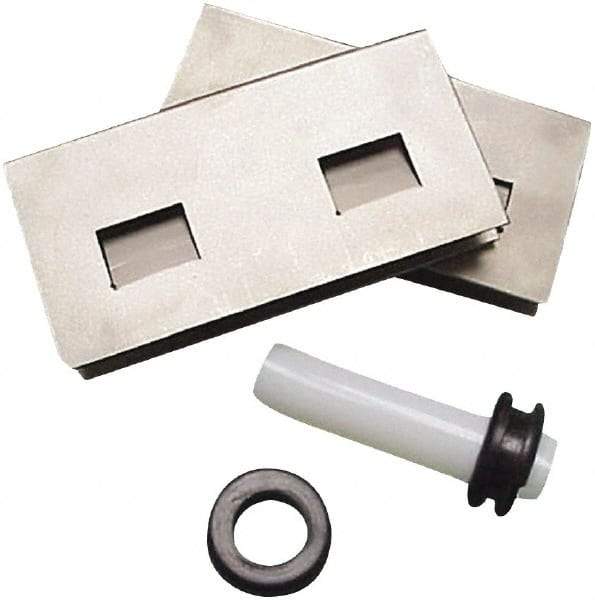 Justrite - 0.17' Long x 0.33' Wide x 1" High, Spill Containment Accumulation Drain Kit - Compatible with Justrite Pallets & Accumulations Centers - All Tool & Supply