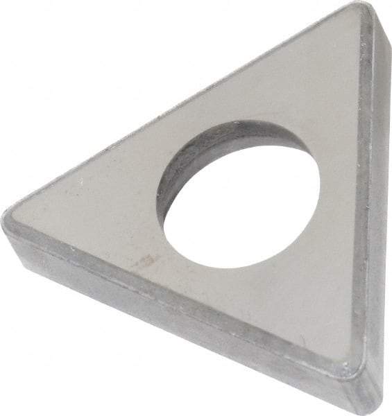 Made in USA - 5/8" Inscribed Circle, Triangle Shim for Indexables - Carbide, 3/16" Thick, ITSN Shim Style, Negative Rake - All Tool & Supply