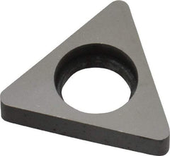 Made in USA - 5/8" Inscribed Circle, Triangle Shim for Indexables - Carbide, 3/16" Thick, ITSN Shim Style, Negative Rake - All Tool & Supply