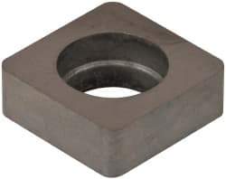 Made in USA - 1/2" Inscribed Circle, Square Shim for Indexables - Carbide, 3/16" Thick, ISSN Shim Style, Negative Rake, Left Hand Cut - All Tool & Supply