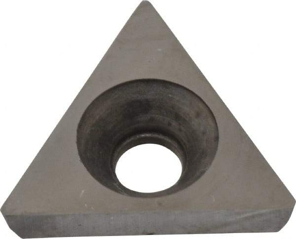 Made in USA - 1/2" Inscribed Circle, Triangle Shim for Indexables - Carbide, 1/8" Thick, PTP Shim Style, Positive Rake - All Tool & Supply