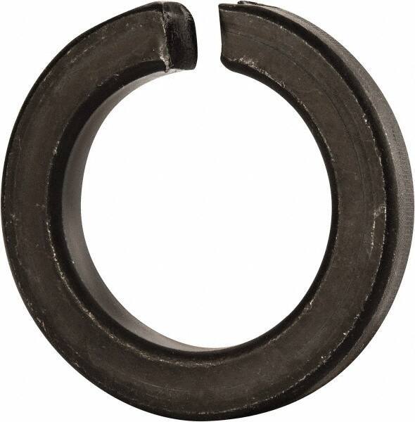 Value Collection - 1-5/8", 1.633" ID, 0.389" Thick Split Lock Washer - Grade 8 Spring Steel, Uncoated, 1.633" Min ID, 1.663" Max ID, 2.553" Max OD - All Tool & Supply