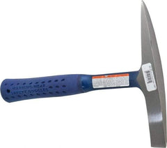 Estwing - 7/8 Lb Head Welder's Hammer - 11" Long, 1-1/4" Face Diam, Steel Handle - All Tool & Supply