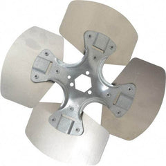 Made in USA - 10" Blade Diam, Commercial Fan Blade - Clockwise Rotation, 4 Blades - All Tool & Supply