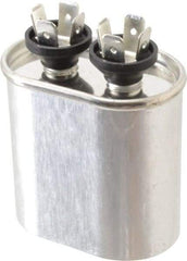 Value Collection - 4 Microfarad Motor Capacitor - 440 Volts, 2.16" Wide x 1.31" Deep x 2" High - All Tool & Supply