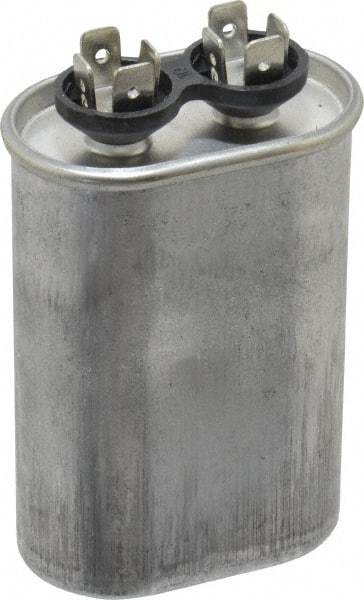 Value Collection - 10 Microfarad Motor Capacitor - 440 Volts, 2.16" Wide x 1.31" Deep x 3-3/4" High - All Tool & Supply