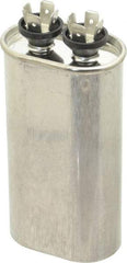 Value Collection - 12-1/2 Microfarad Motor Capacitor - 440 Volts, 2.16" Wide x 1.31" Deep x 3-3/4" High - All Tool & Supply