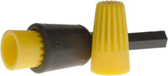 Thomas & Betts - 1, 14 + & 2, 18 to 1, 10 + 2, 14 AWG, 600 Volt, Corrosion Resistant, Standard Twist on Wire Connector - Yellow - All Tool & Supply