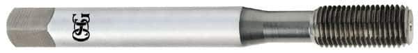 OSG - 9/16-18 UNF H10 Thread Limit Modified Bottoming Thread Forming Tap - Cobalt, TiCN Finish, 3-19/32" OAL, 1-21/32" Thread Length, Right Hand Thread, Series HY-PRO NRT - All Tool & Supply