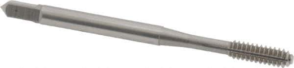 OSG - #6-32 UNC H4 Thread Limit Bottoming Thread Forming Tap - Cobalt, Bright Finish, 2" OAL, 11/16" Thread Length, Right Hand Thread, Series HY-PRO NRT - All Tool & Supply