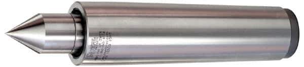 Royal Products - MT5 Taper Shank, 1-3/4" Head Diam 3,125 Lb Capacity Live Center - 4,500 Max RPM, 3/16" Head Length, 1.0938" Point Diam, 2" Point Len, 2,340 Lb Max Workpc, 8-1/16" OAL, Standard Point - All Tool & Supply