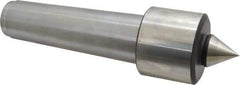 Royal Products - MT5 Taper Shank, 2.45" Head Diam 5,740 Lb Capacity Live Center - 4,500 Max RPM, 2.03" Head Length, 1-1/8" Point Diam, 1-3/16" Point Len, 750 Lb Max Workpc, 8-13/16" OAL, Standard Point - All Tool & Supply