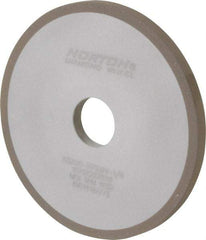 Norton - 6" Diam x 1-1/4" Hole x 3/8" Thick, 120 Grit Surface Grinding Wheel - Diamond, Type 1A1, Fine Grade, Resinoid Bond - All Tool & Supply