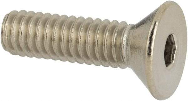 Value Collection - #8-32 UNC Hex Socket Drive, 82° Flat Screw - Grade 316 Stainless Steel, 5/8" OAL - All Tool & Supply