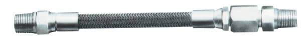 Made in USA - 1/2" ID x 0.79" OD x 12' OAL, Nitrogen Hose - -450 to 1500°F, 4.88" Bend Radius, 1/2" Fitting - All Tool & Supply