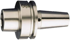 HAIMER - 8mm Hole Diam, HSK63F Taper Shank Shrink Fit Tool Holder & Adapter - 80mm Projection, 21mm Nose Diam, 36mm Clamping Depth, 25,000 RPM - Exact Industrial Supply