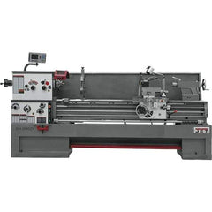 Jet - 22" Swing, 80" Between Centers, 230/460 Volt, Triple Phase Engine Lathe - 7MT Taper, 10 hp, 25 to 1,800 RPM, 3-1/8" Bore Diam, 40" Deep x 48-7/8" High x 136-1/8" Long - All Tool & Supply