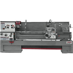 Jet - 22" Swing, 80" Between Centers, 230/460 Volt, Triple Phase Engine Lathe - 7MT Taper, 10 hp, 25 to 1,800 RPM, 3-1/8" Bore Diam, 40" Deep x 48-7/8" High x 136-1/8" Long - All Tool & Supply