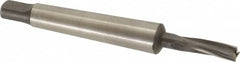 Value Collection - 1/4" Diam, 3 Flutes, Morse Taper Shank, Interchangeable Pilot Counterbore - All Tool & Supply