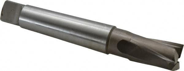 Value Collection - 15/16" Diam, 3 Flutes, Morse Taper Shank, Interchangeable Pilot Counterbore - All Tool & Supply