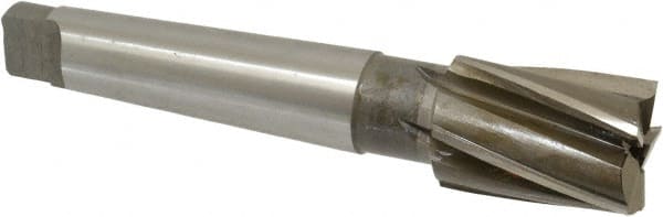 Value Collection - 1-5/8" Diam, 5 Flutes, Morse Taper Shank, Interchangeable Pilot Counterbore - All Tool & Supply