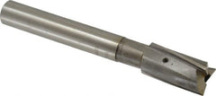 Value Collection - 27/32" Diam, 3/4" Shank, Diam, 3 Flutes, Straight Shank, Interchangeable Pilot Counterbore - All Tool & Supply