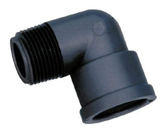 Green Leaf - 1" Polypropylene Plastic Pipe 90° Street Elbow - MIPT x FIPT End Connections - All Tool & Supply