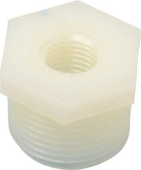 Green Leaf - 3/4 x 1/4" Nylon Plastic Pipe Reducer Bushing - MIPT x FIPT End Connections - All Tool & Supply