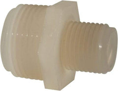 Green Leaf - 3/4 x 11/16" Nylon Plastic Pipe Reducer Nipple - MIPT x MIPT End Connections - All Tool & Supply