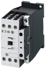 Eaton Cutler-Hammer - 3 Pole, 24 Coil VAC, 18 Amp, Nonreversible Open Enclosure IEC Contactor - 1 Phase hp: 2 at 115 V, 2 at 200 V, 3 at 230 V, 3 Phase hp: 10 at 460 V, 15 at 575 V, 5 at 200 V, 5 at 230 V, 18 Amp Inductive Load Rating Listed - All Tool & Supply