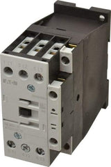 Eaton Cutler-Hammer - 3 Pole, 24 Coil VAC, 40 Amp, Nonreversible Open Enclosure IEC Contactor - 1 Phase hp: 3 at 115 V, 5 at 200 V, 5 at 230 V, 3 Phase hp: 10 at 200 V, 10 at 230 V, 20 at 460 V, 25 at 575 V, 32 Amp Inductive Load Rating Listed - All Tool & Supply