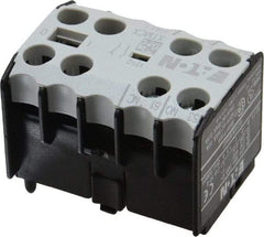 Eaton Cutler-Hammer - 6 to 9 Amp, Contactor Front Mount Auxiliary Contact - For Use with Miniature Contactor and XTRM Miniature Control Relay - All Tool & Supply