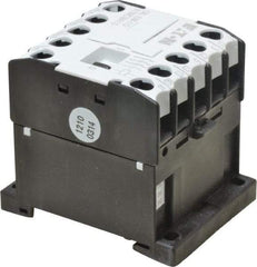 Eaton Cutler-Hammer - 3 Pole, 24 Coil VAC, Nonreversible Open Enclosure IEC Contactor - 1 Phase hp: 0.5 at 115 V, 1 at 200 V, 1.5 at 230 V, 3 Phase hp: 2 at 200 V, 3 at 230 V, 5 at 460 V, 5 at 575 V, 8.80 Amp Inductive Load Rating Listed - All Tool & Supply