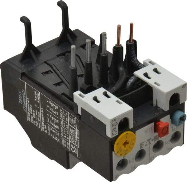 Eaton Cutler-Hammer - 0.6 to 1 Amp, 690 VAC, Thermal IEC Overload Relay - Trip Class 10, For Use with 7-15 A Contactors - All Tool & Supply